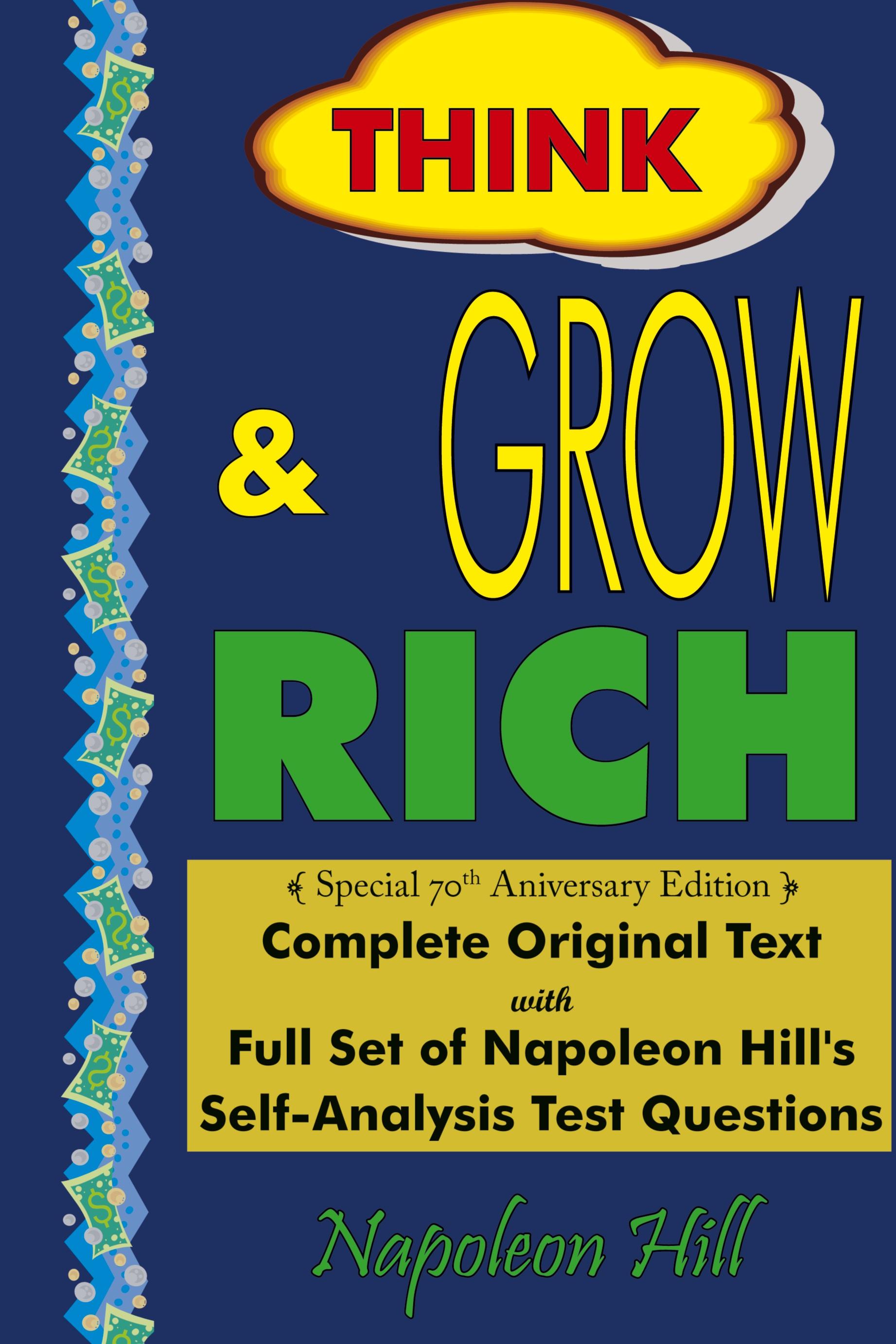 Vorderes Coverbild Think and Grow Rich - Complete Original Text