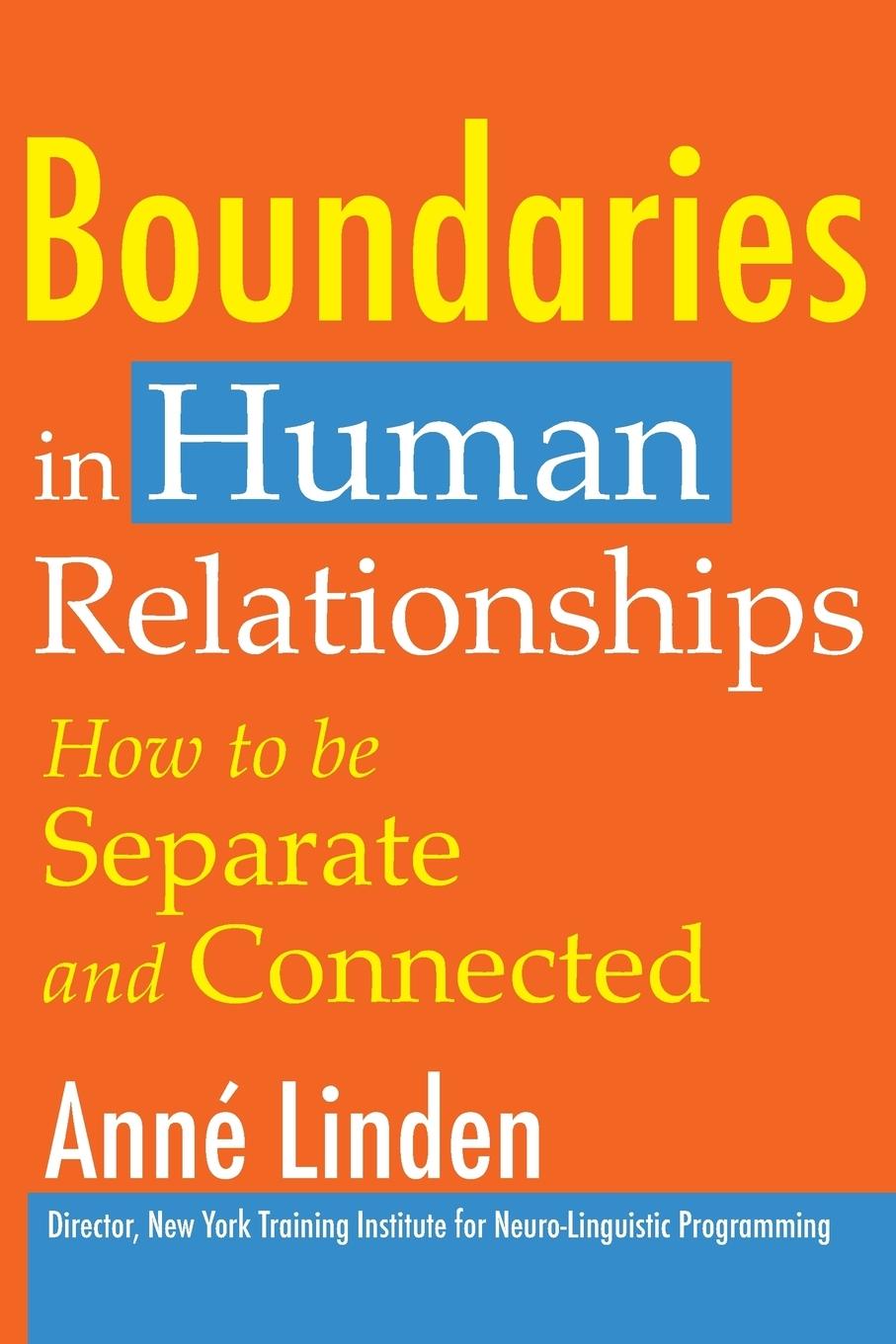 Vorderes Coverbild Boundaries in Human Relationships