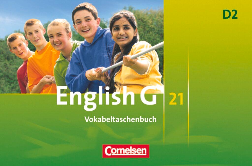 Vorderes Coverbild English G 21. Ausgabe D 2. Vokabeltaschenbuch