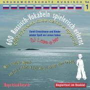 Vorderes Coverbild Russisch Vokabeln Grundwortschatz 1. 600 Russisch Vokabeln spielerisch erlernt