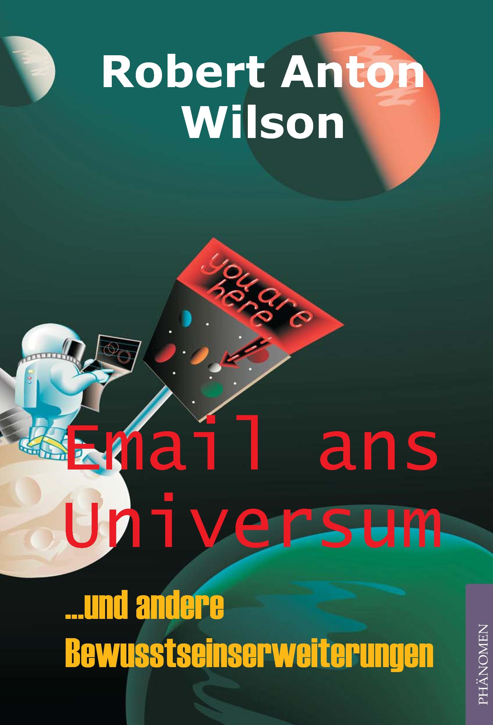 Vorderes Coverbild Email ans Universum