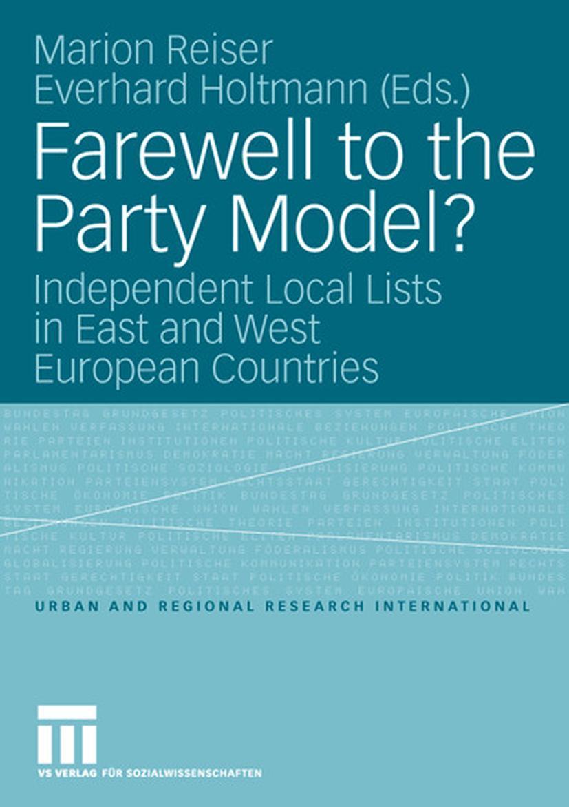 Vorderes Coverbild Farewell to the Party Model?