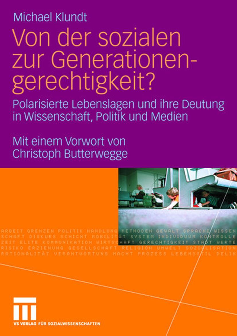 Vorderes Coverbild Von der sozialen zur Generationengerechtigkeit?