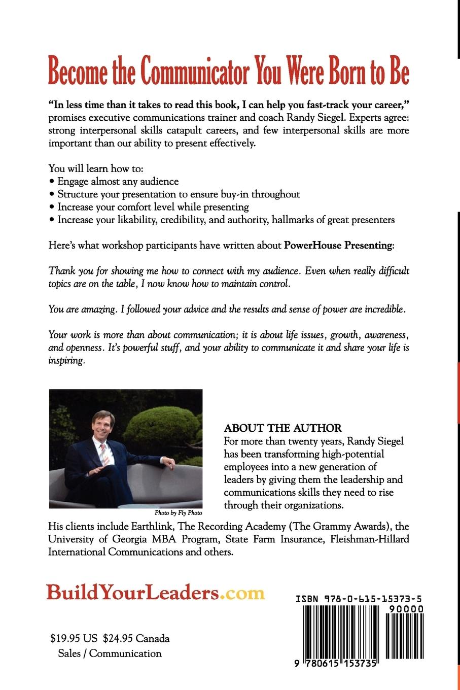 Rückseitencover Powerhouse Presenting