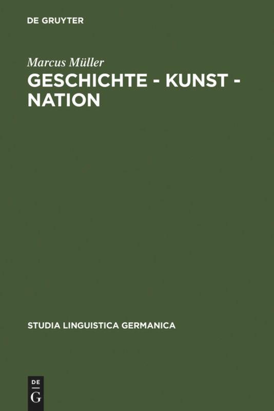 Vorderes Coverbild Geschichte - Kunst - Nation