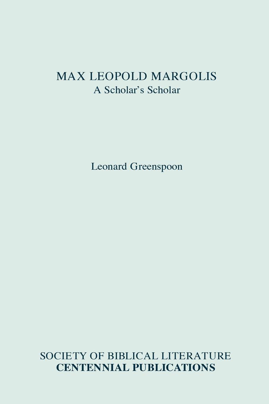 Vorderes Coverbild Max Leopold Margolis