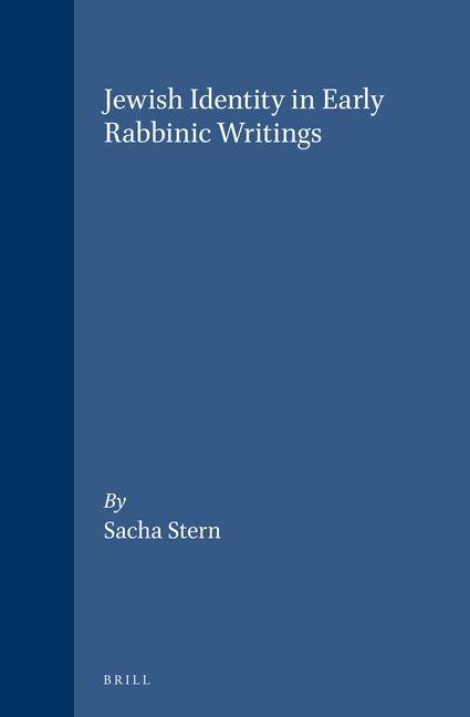 Vorderes Coverbild Jewish Identity in Early Rabbinic Writings
