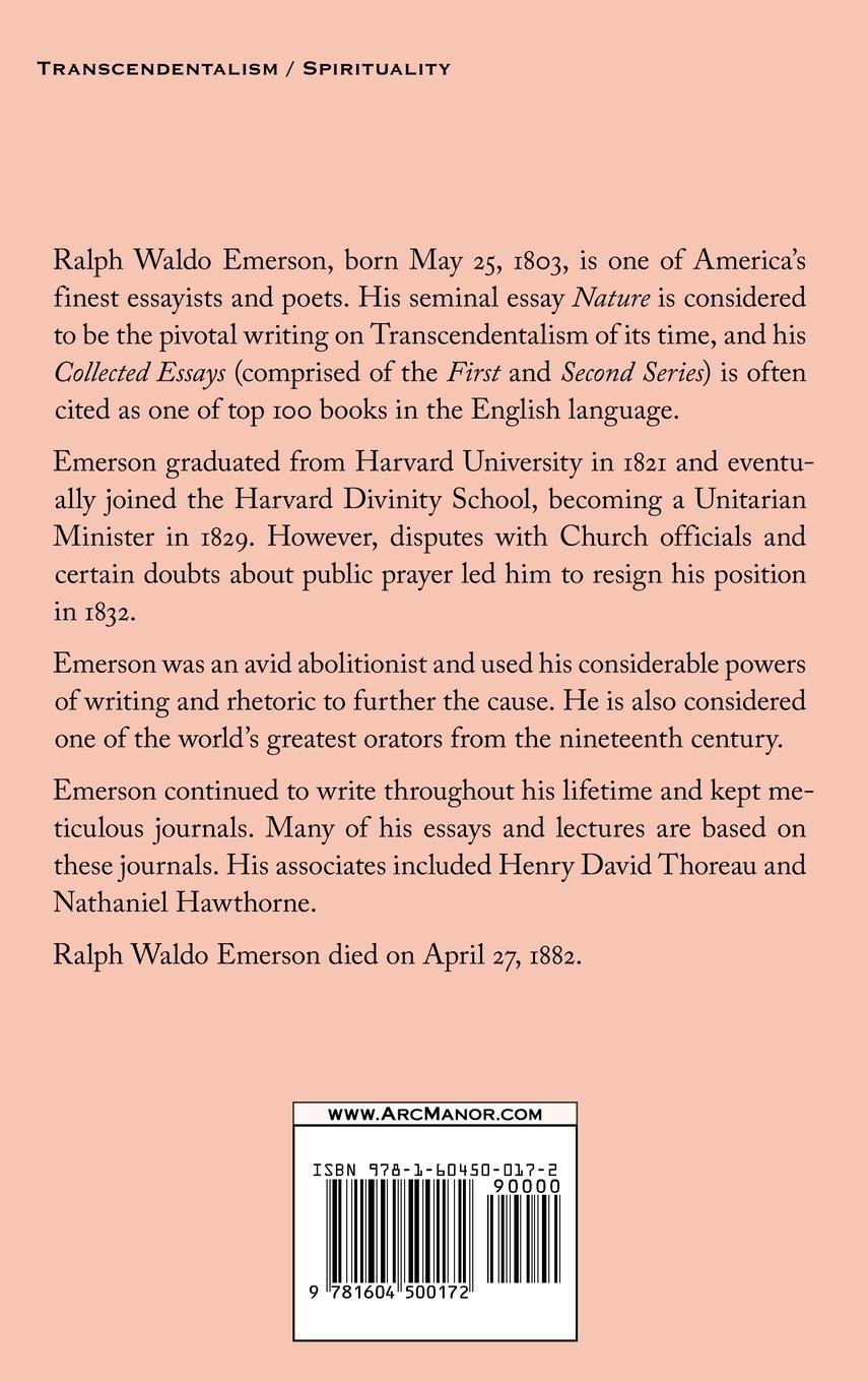 Rückseitencover Collected Essays