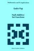 Vorderes Coverbild Null-Additive Set Functions