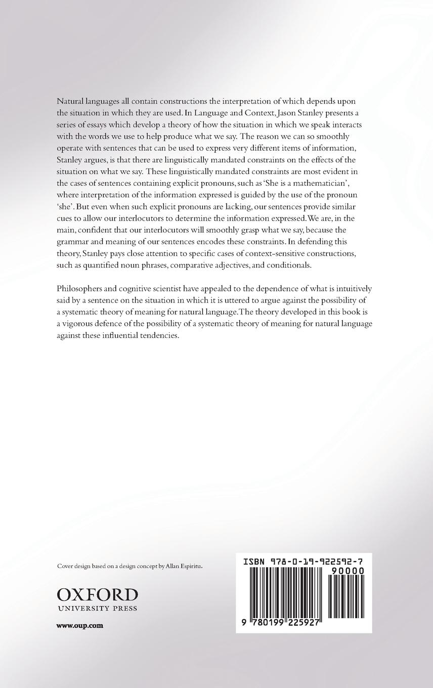 Rückseitencover LANGUAGE IN CONTEXT C