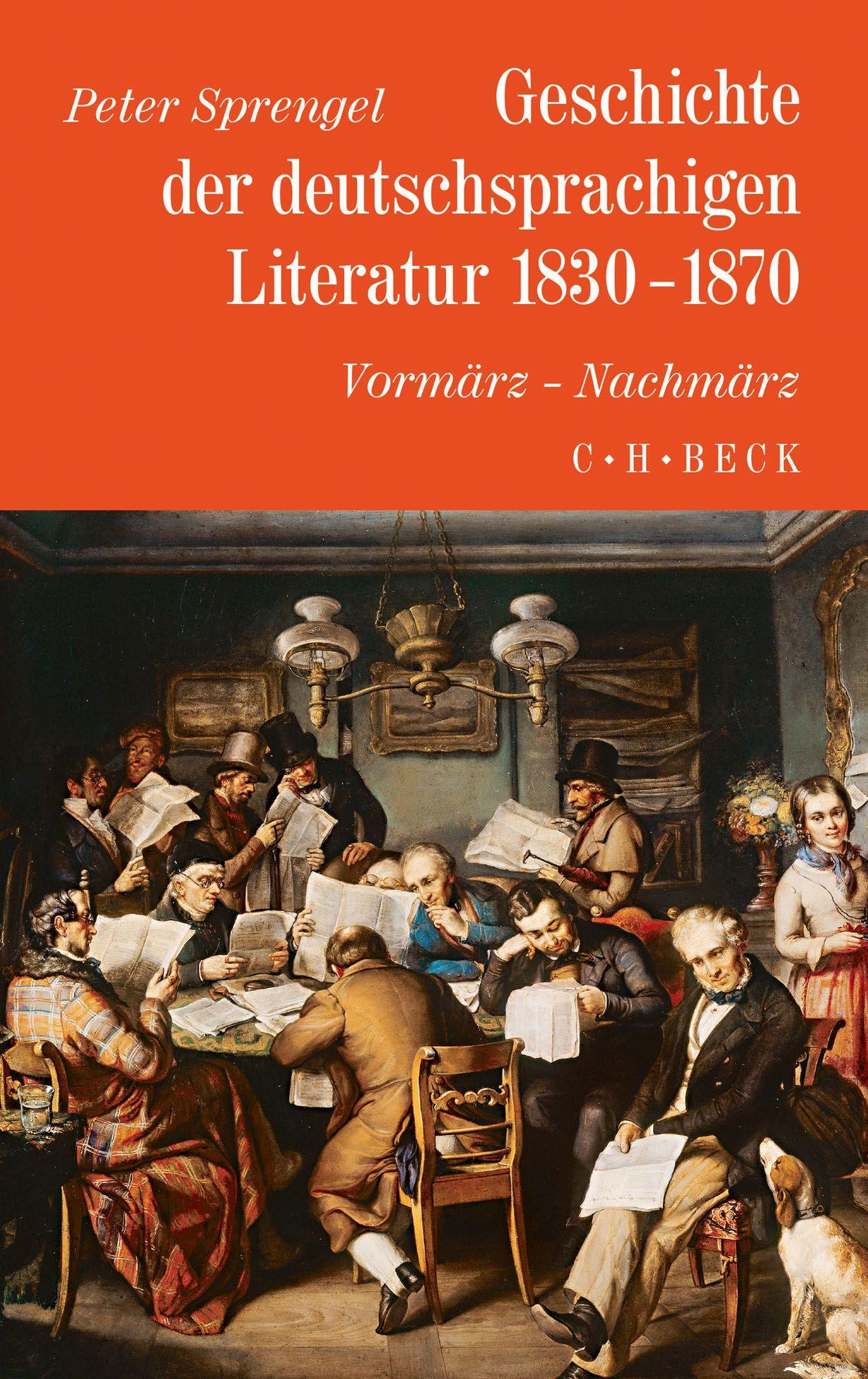 Vorderes Coverbild Geschichte der deutschen Literatur  Bd. 8: Geschichte der deutschsprachigen Literatur 1830-1870