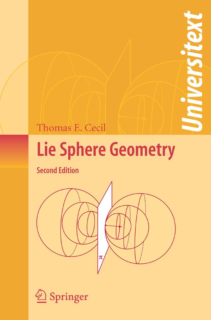 Vorderes Coverbild Lie Sphere Geometry