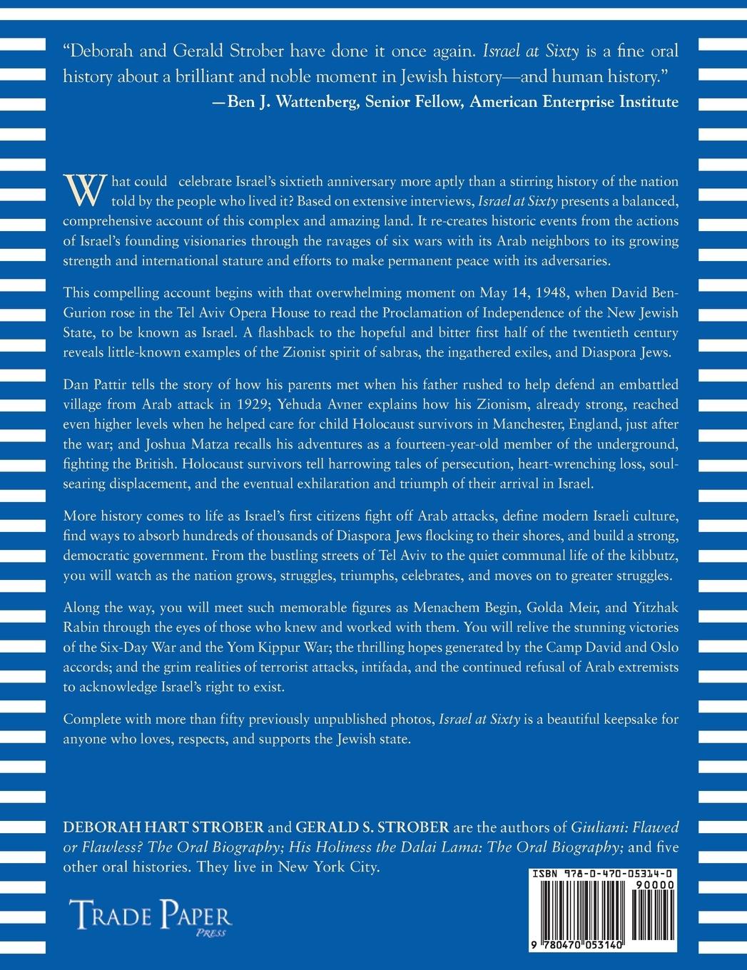 Rückseitencover Israel at Sixty