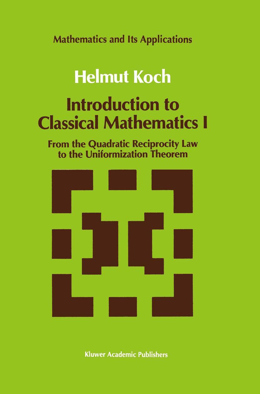 Vorderes Coverbild Introduction to Classical Mathematics I