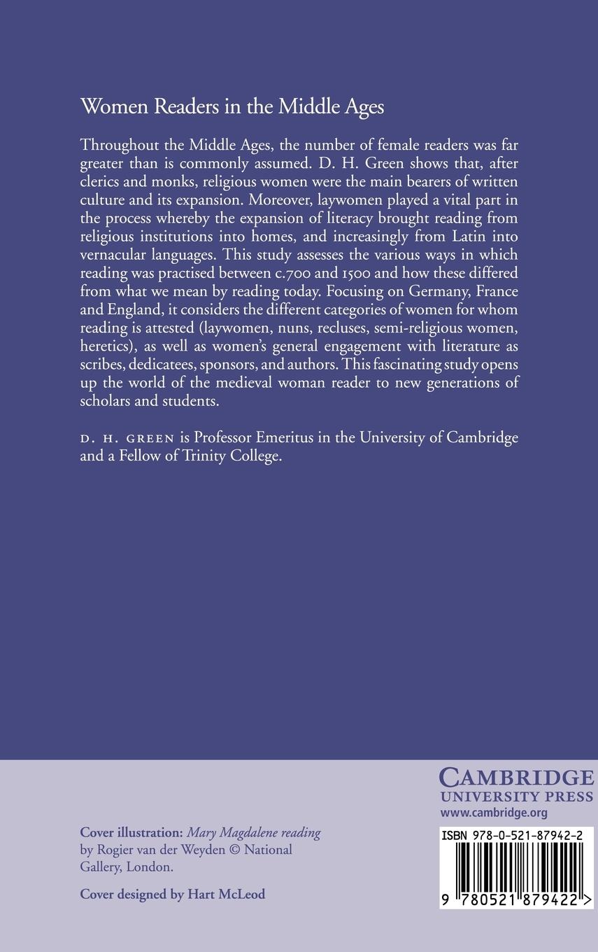 Rückseitencover Women Readers in the Middle Ages