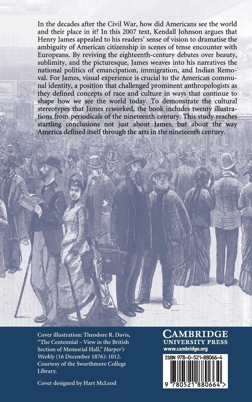 Rückseitencover Henry James and the Visual