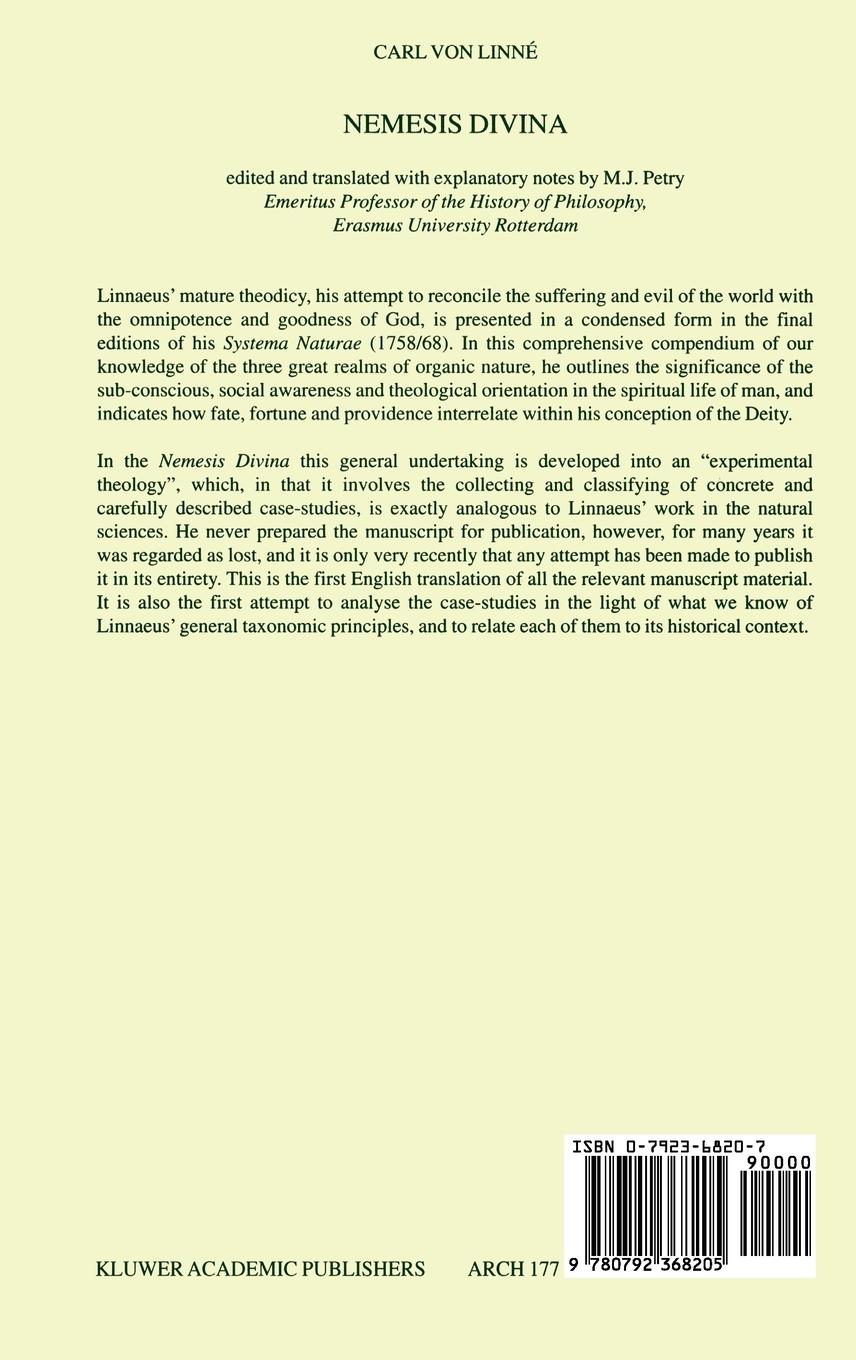 Rückseitencover Nemesis Divina