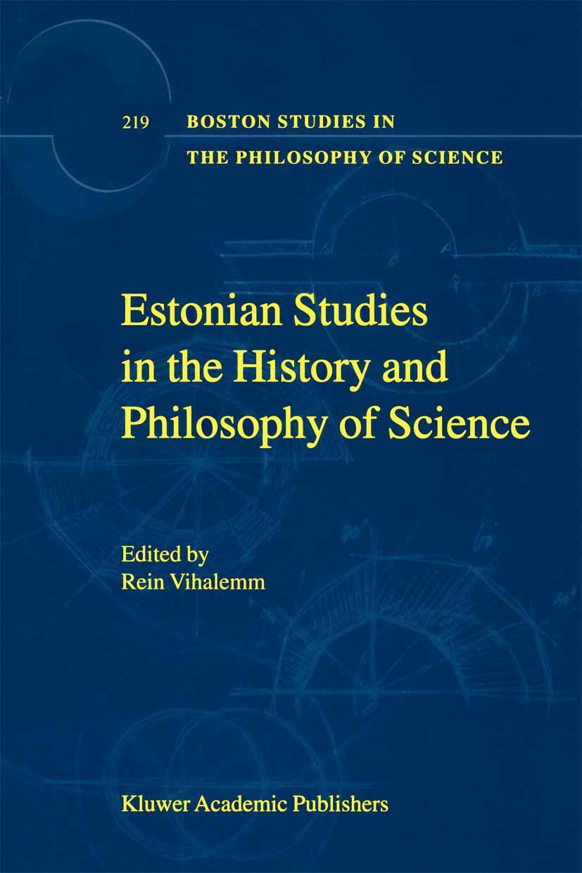Vorderes Coverbild Estonian Studies in the History and Philosophy of Science