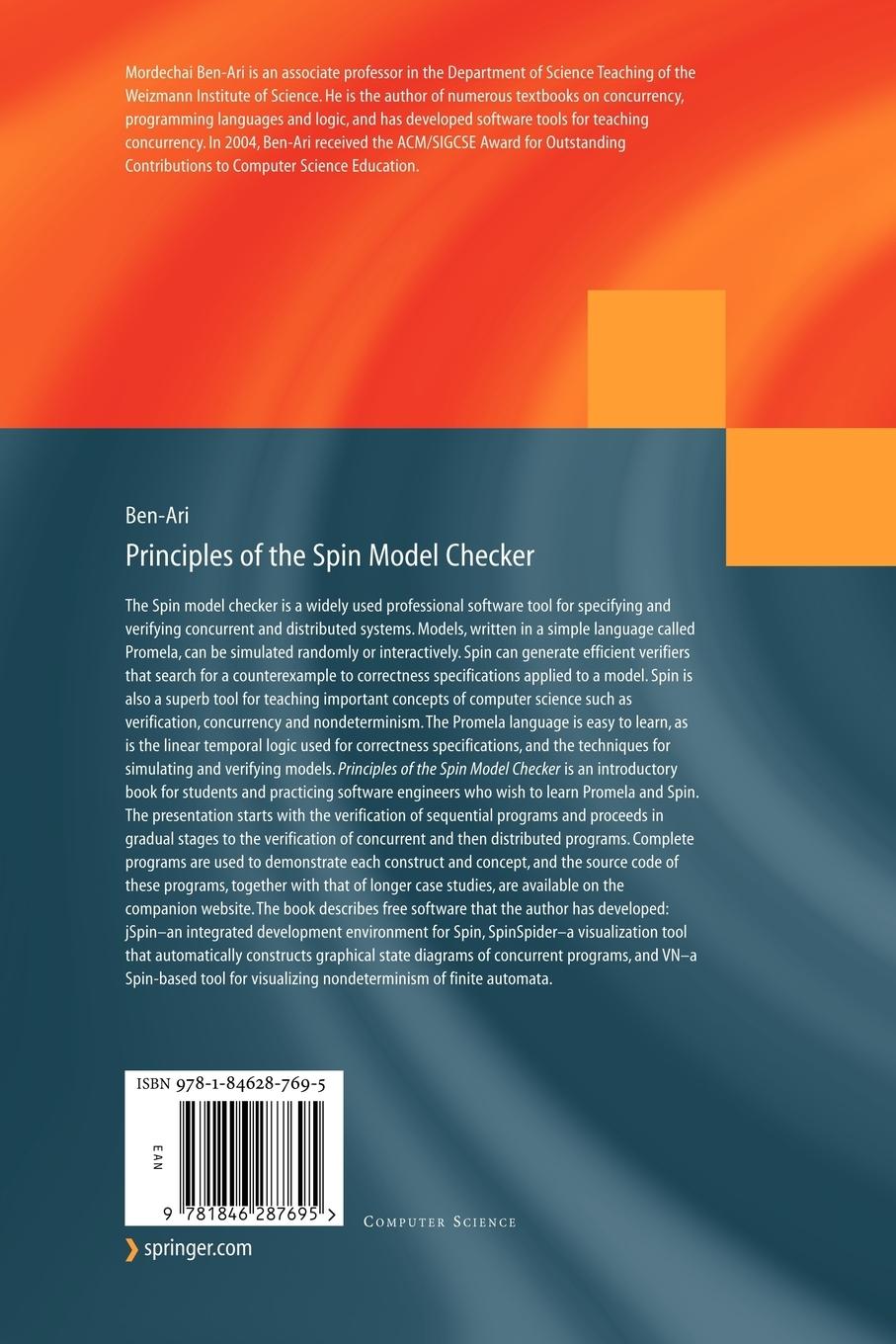 Rückseitencover Principles of the Spin Model Checker