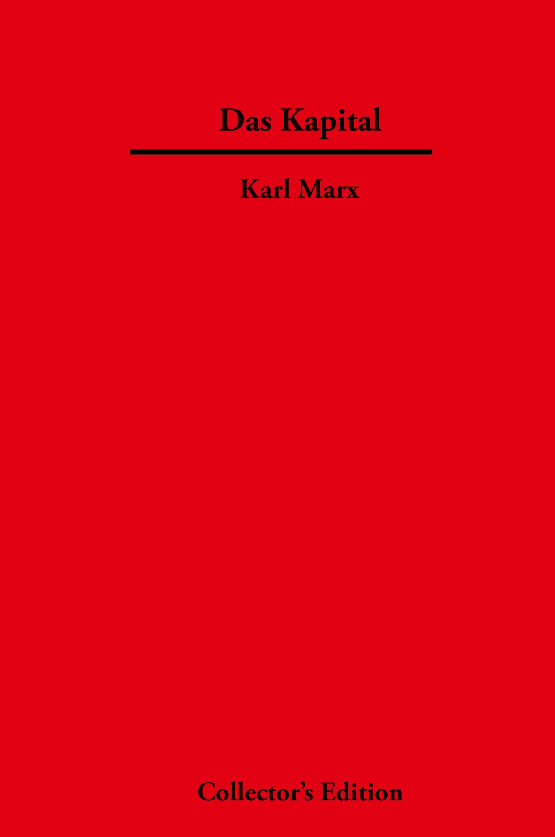 Vorderes Coverbild Das Kapital