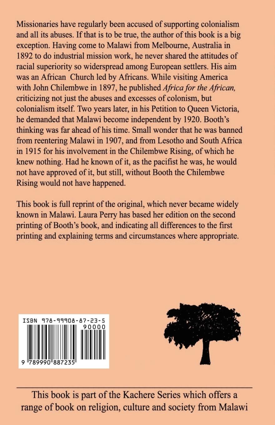 Rückseitencover Africa for the African. Second Edition