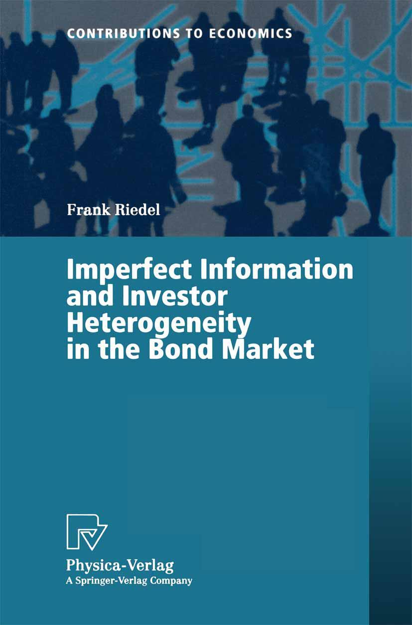 Vorderes Coverbild Imperfect Information and Investor Heterogeneity in the Bond Market