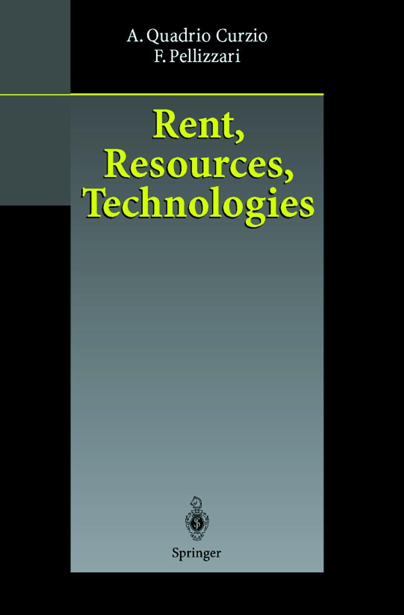 Vorderes Coverbild Rent, Resources, Technologies