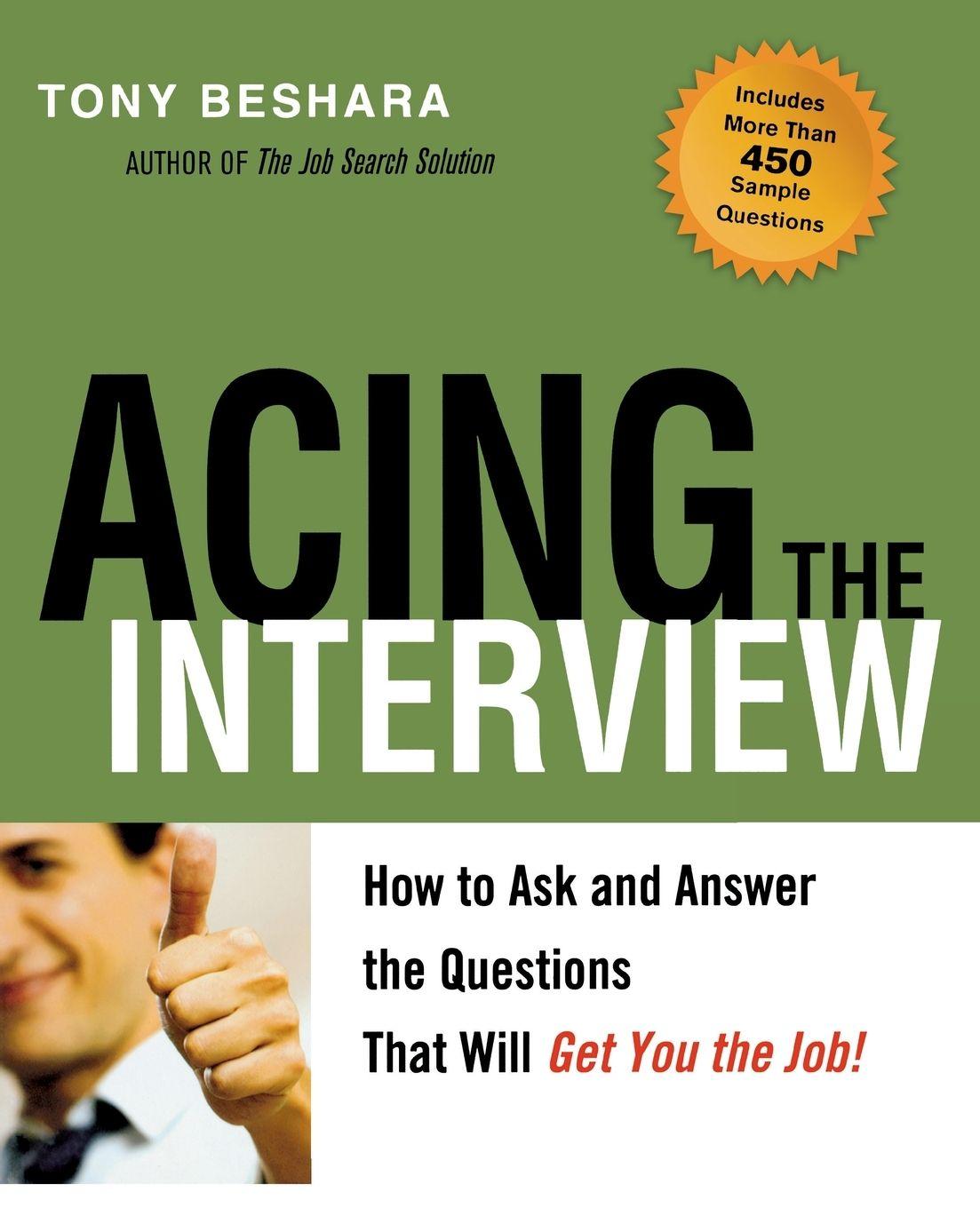 Vorderes Coverbild Acing the Interview