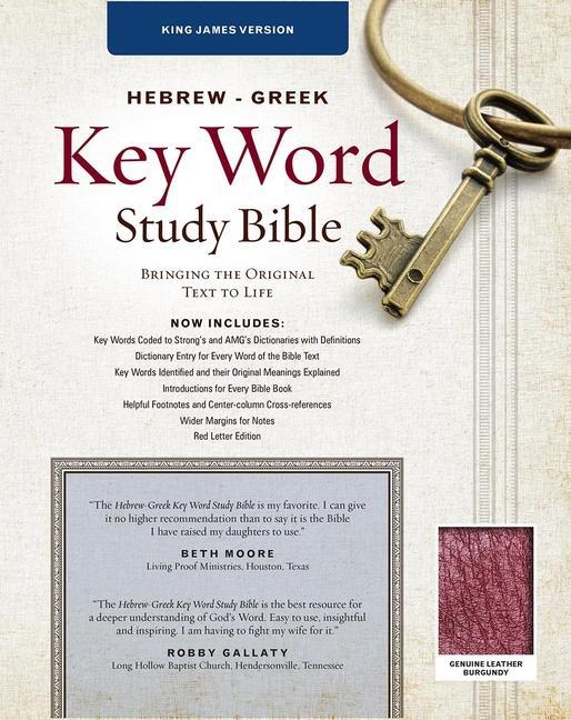 Vorderes Coverbild Hebrew-Greek Key Word Study Bible-KJV