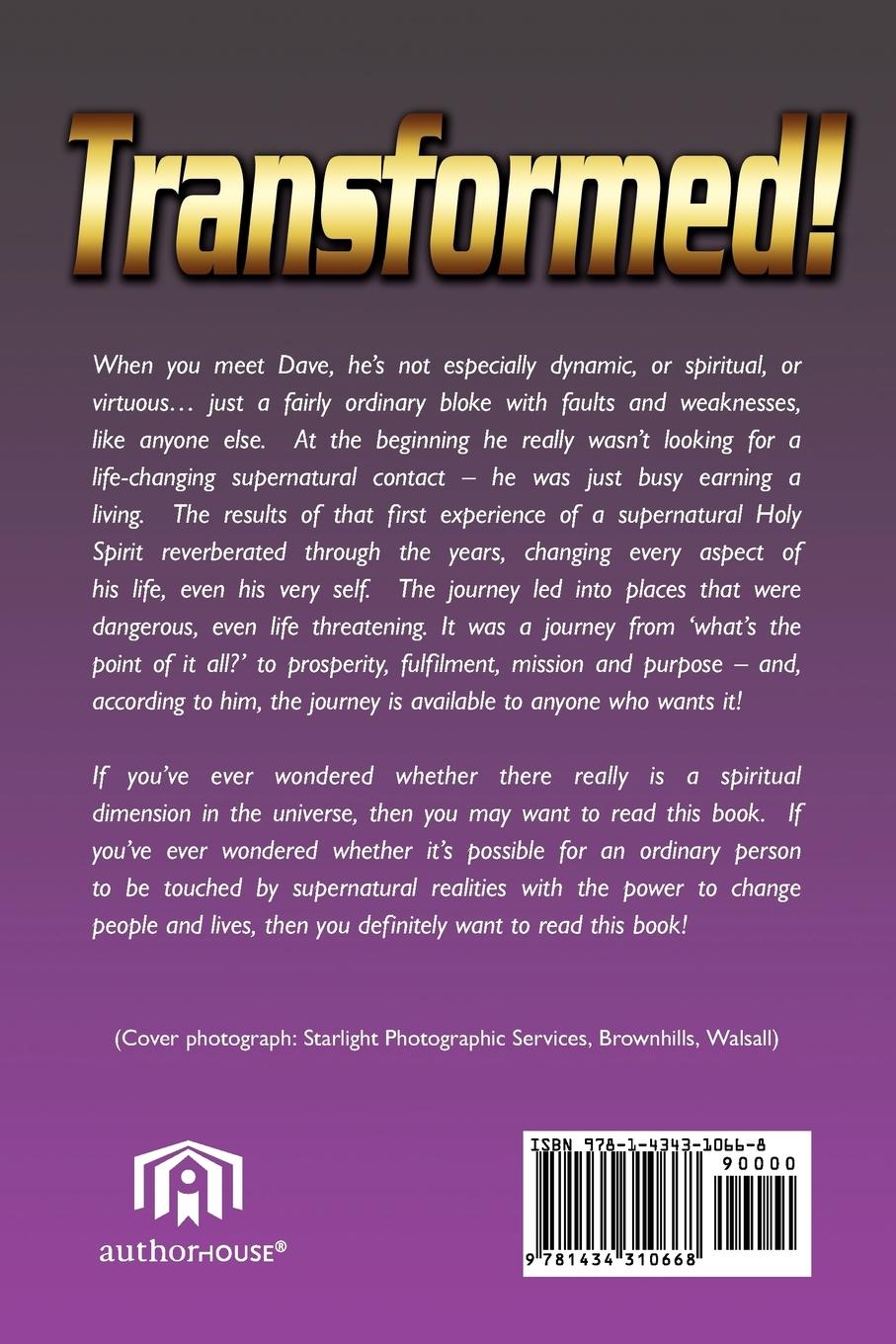 Rückseitencover Transformed!