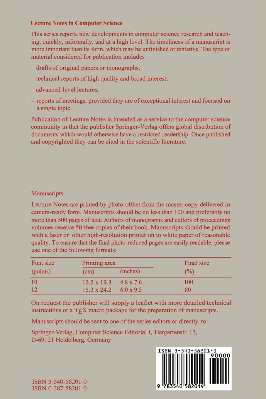 Rückseitencover Automata, Languages, and Programming