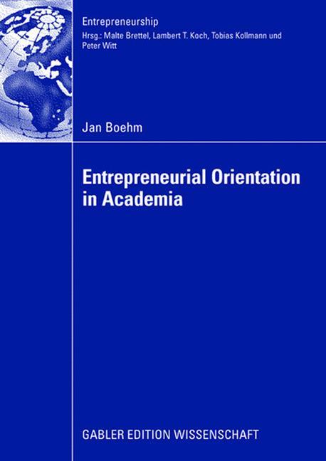 Vorderes Coverbild Entrepreneurial Orientation in Academia