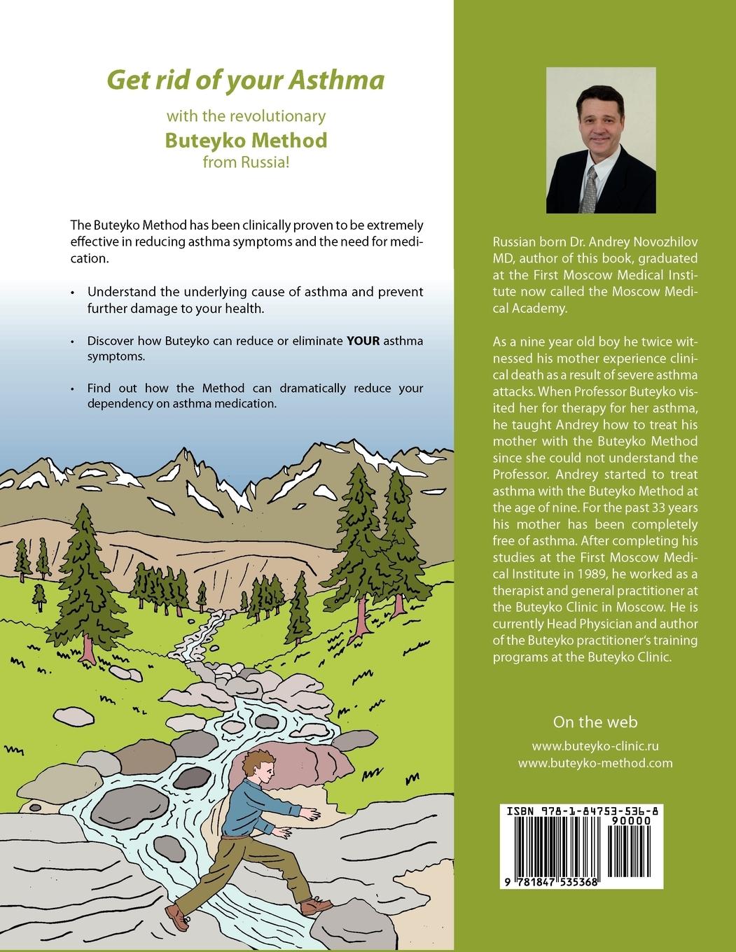 Rückseitencover Living without asthma