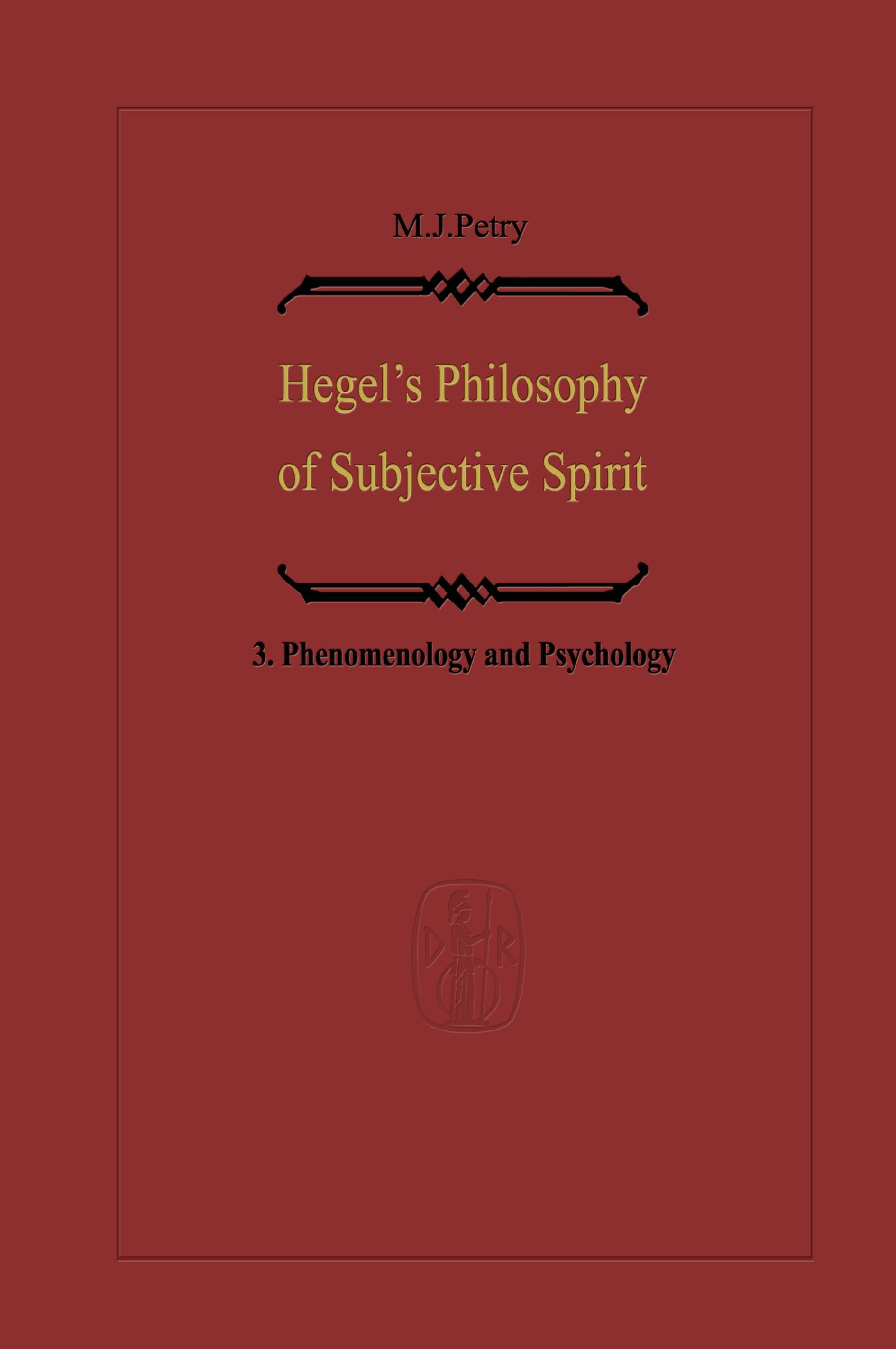 Vorderes Coverbild Hegel's Philosophy of Subjective Spirit
