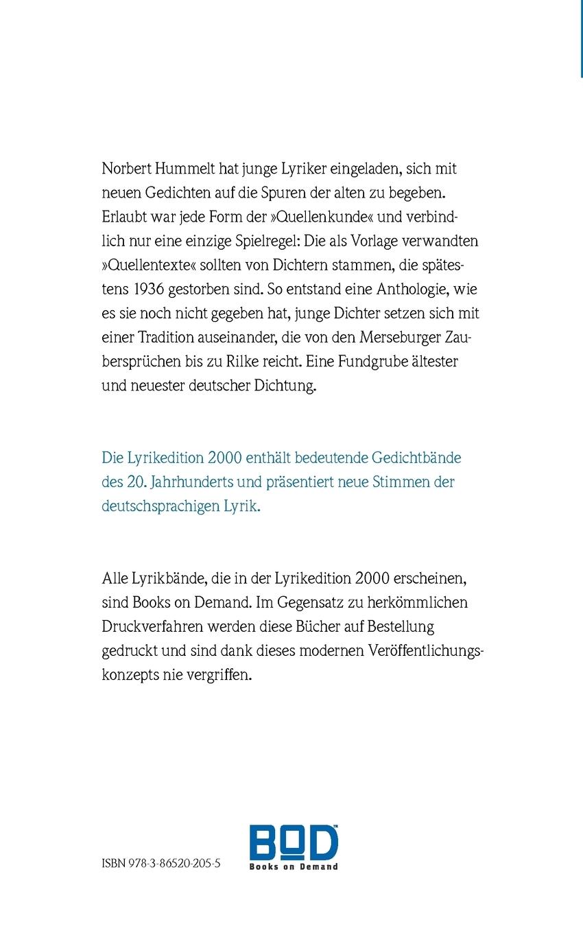 Rückseitencover Quellenkunde