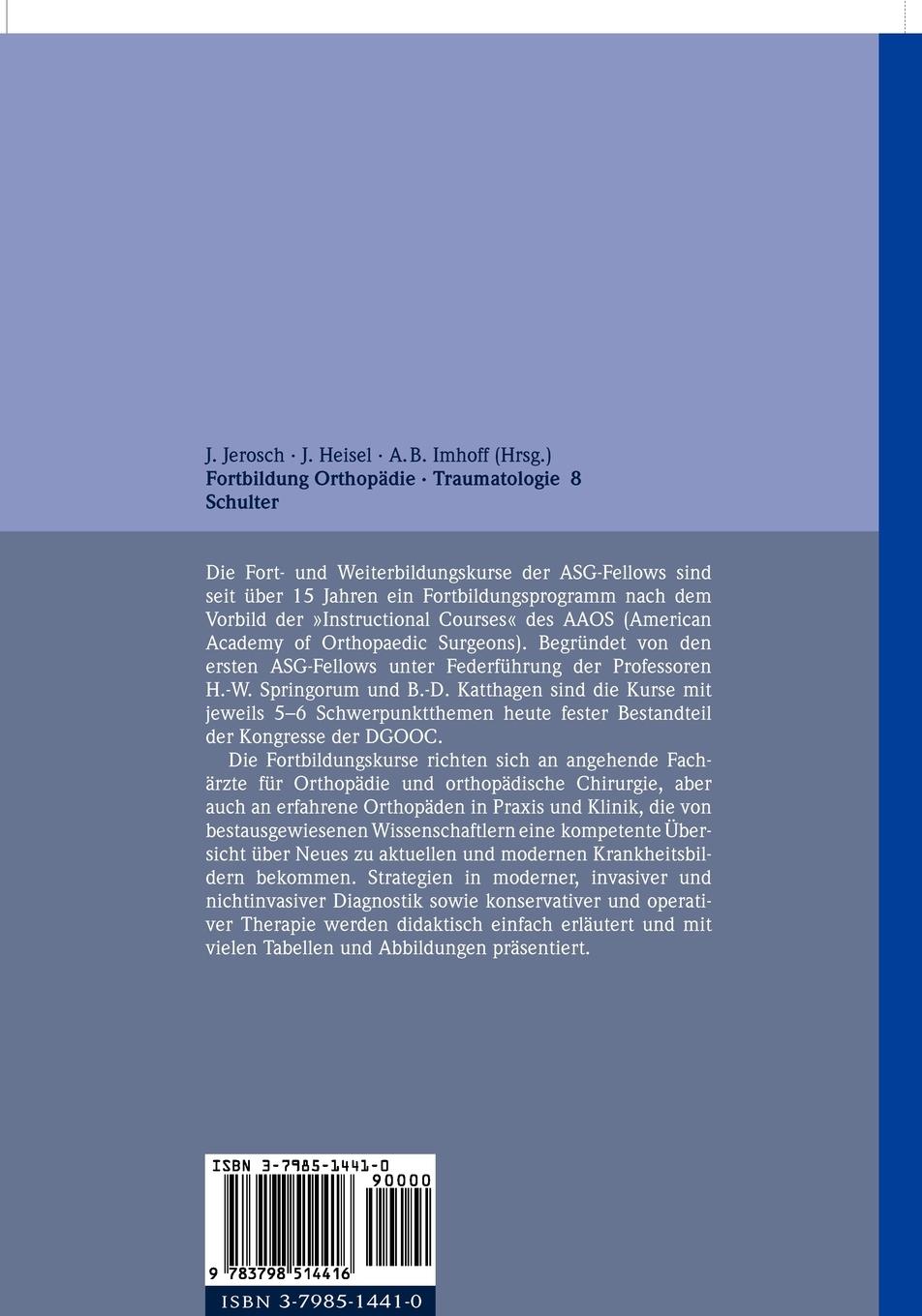 Rückseitencover Schulter