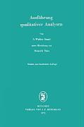 Vorderes Coverbild Ausführung qualitativer Analysen