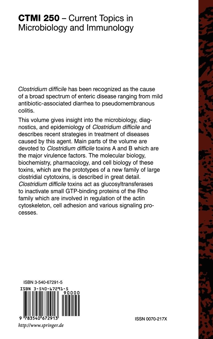Rückseitencover Clostridium difficile