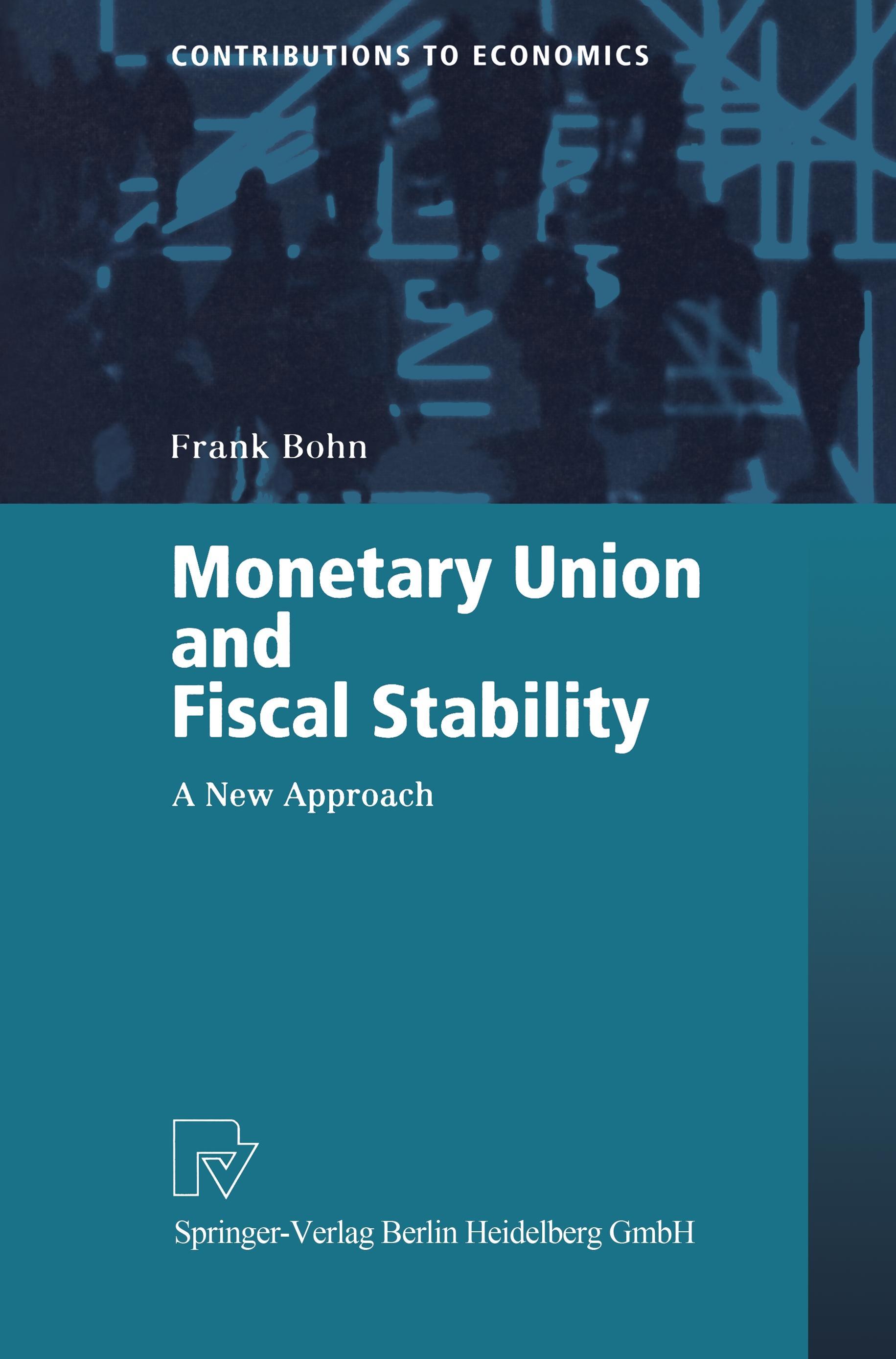 Vorderes Coverbild Monetary Union and Fiscal Stability