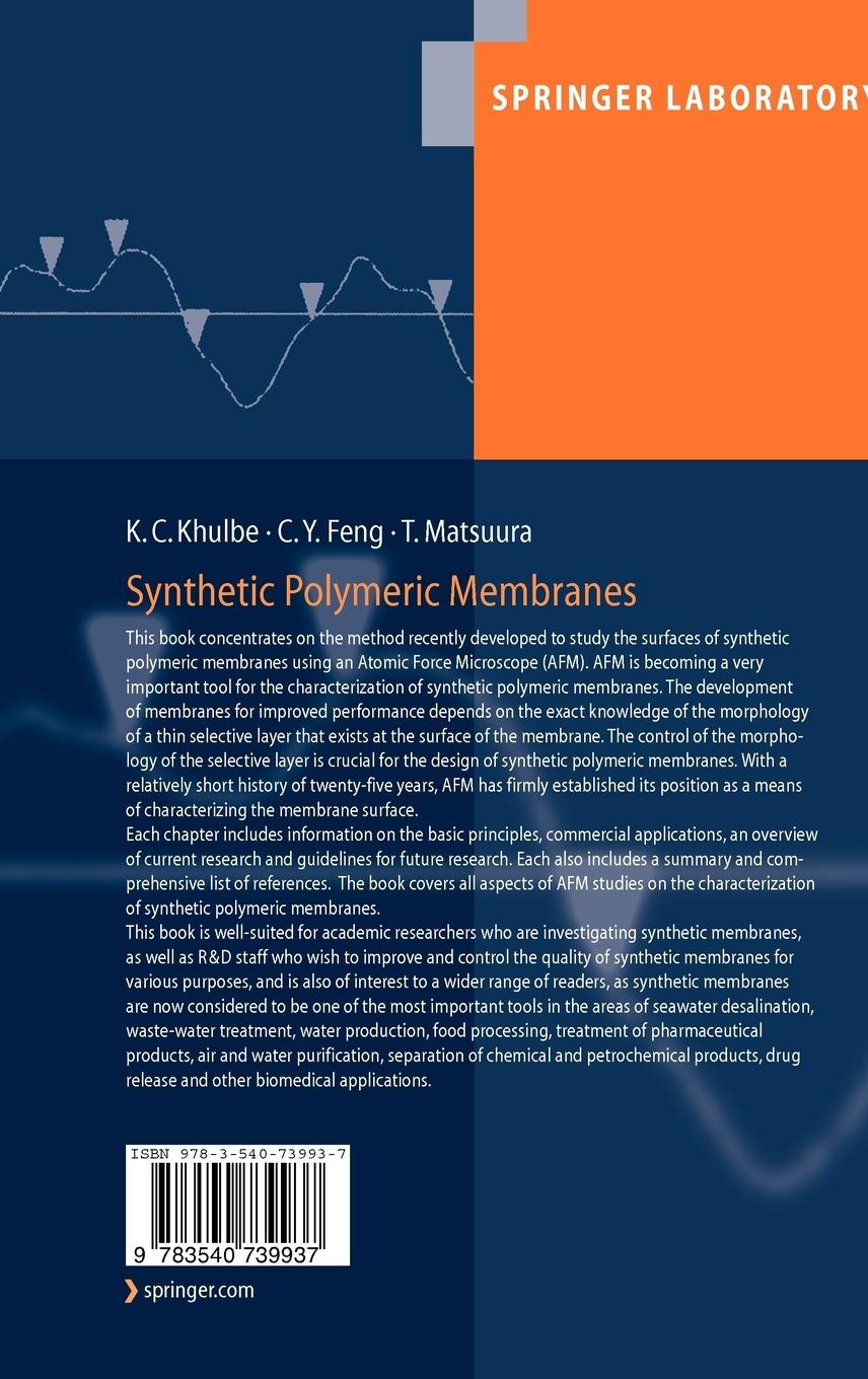 Rückseitencover Synthetic Polymeric Membranes