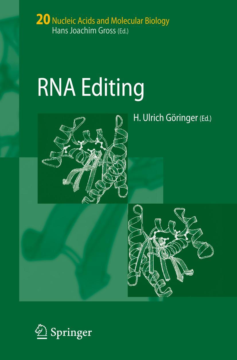 Vorderes Coverbild RNA Editing