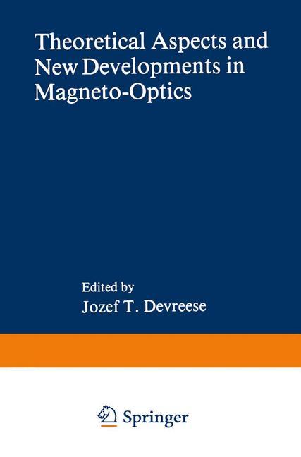 Vorderes Coverbild Theoretical Aspects and New Developments in Magneto-Optics