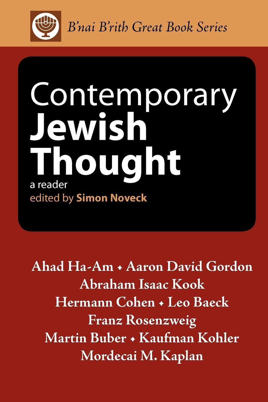 Vorderes Coverbild Contemporary Jewish Thought