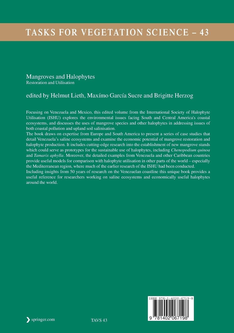 Rückseitencover Mangroves and Halophytes