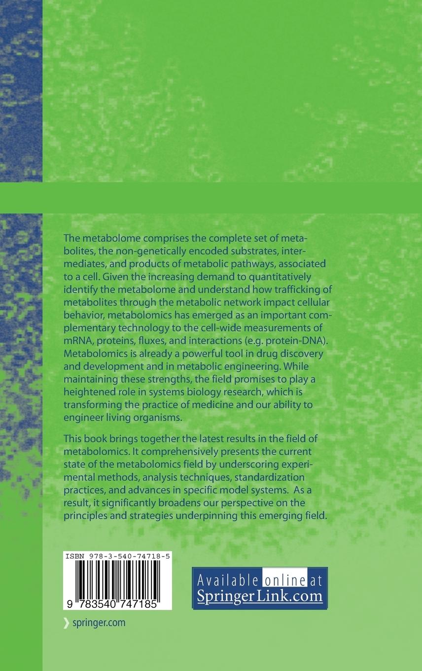 Rückseitencover Metabolomics