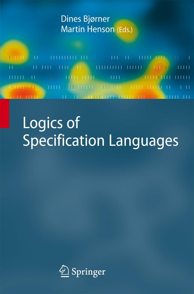 Vorderes Coverbild Logics of Specification Languages