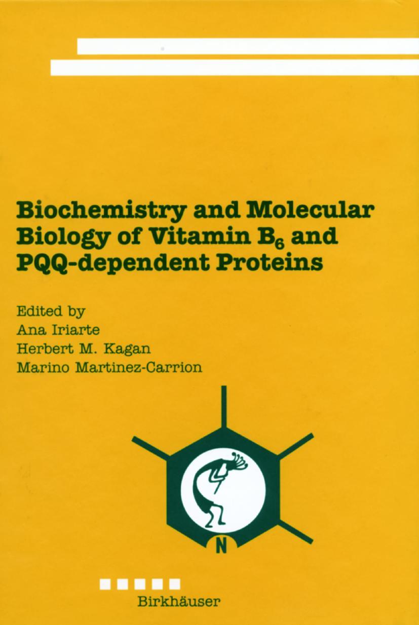 Vorderes Coverbild Biochemistry and Molecular Biology of Vitamin B6 and PQQ-dependent Proteins