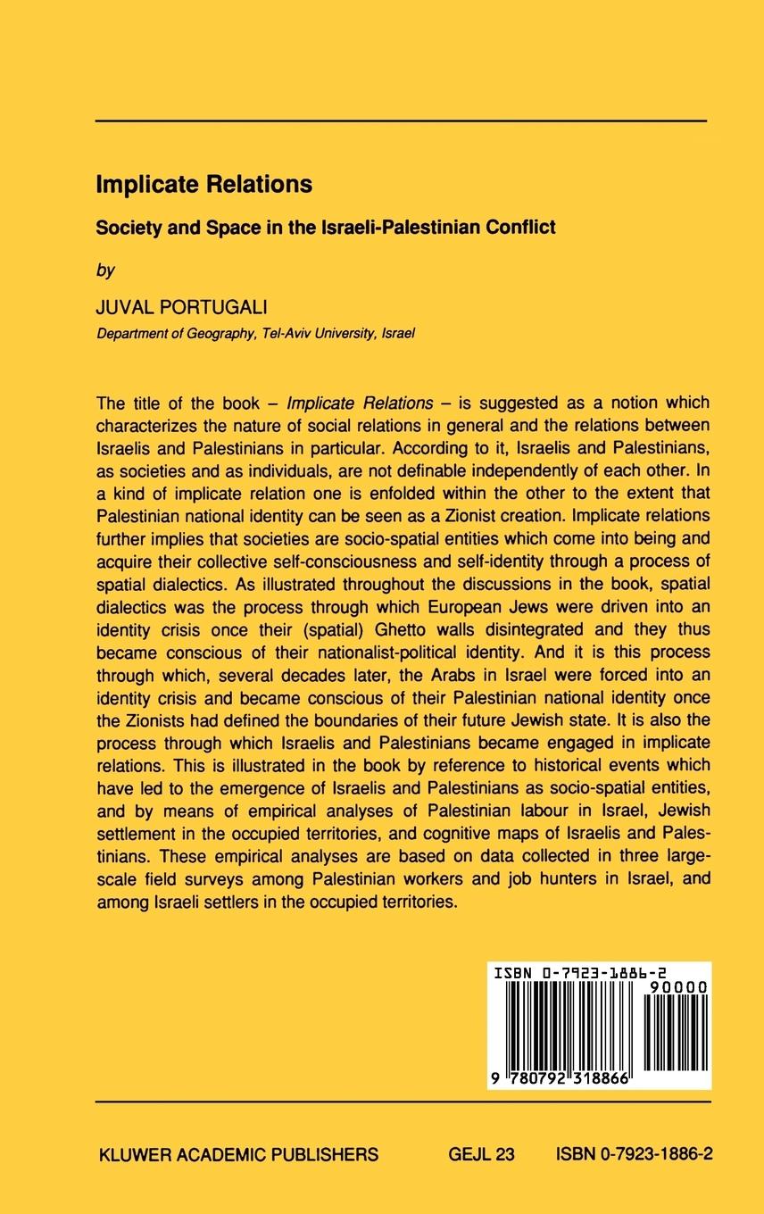 Rückseitencover Implicate Relations