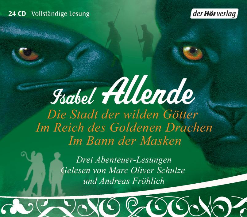 Vorderes Coverbild Die Stadt der wilden Götter / Im Reich des goldenen Drachen / Im Bann der Masken