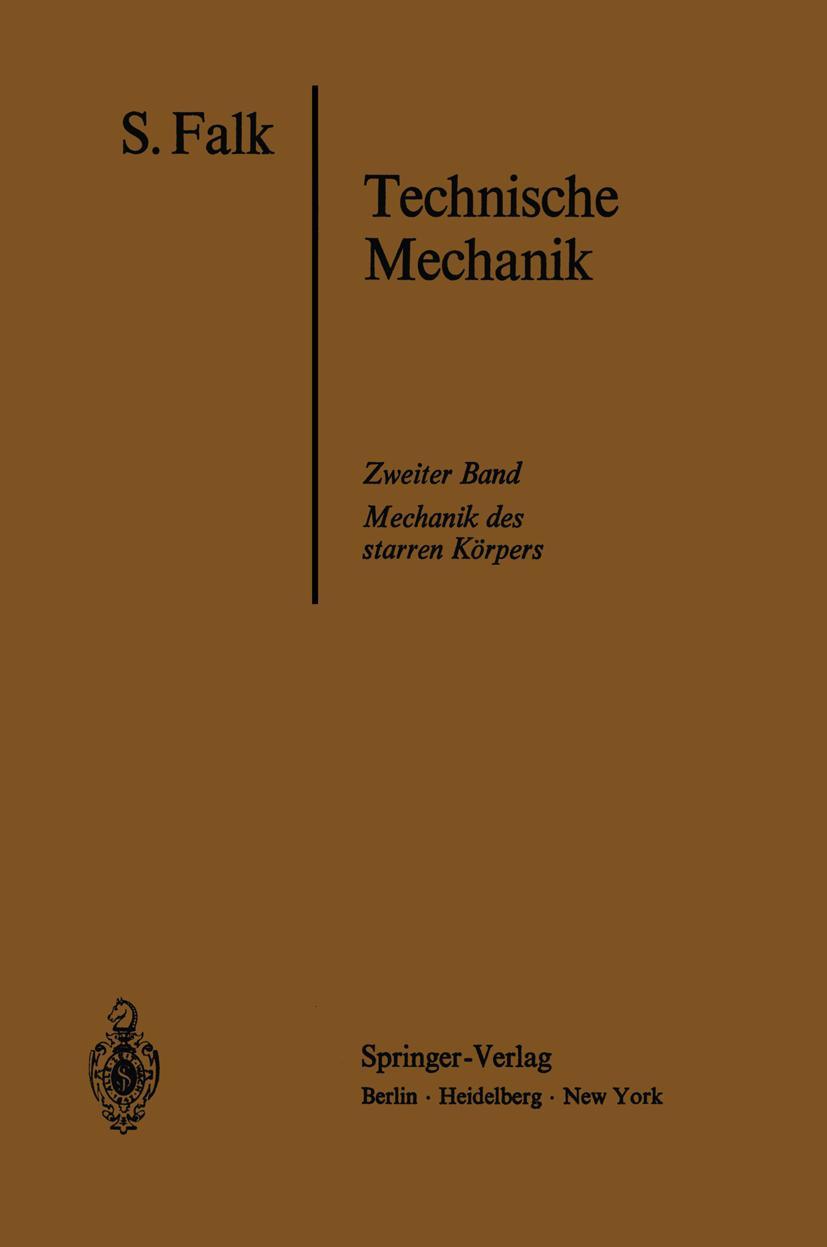 Vorderes Coverbild Lehrbuch der Technischen Mechanik
